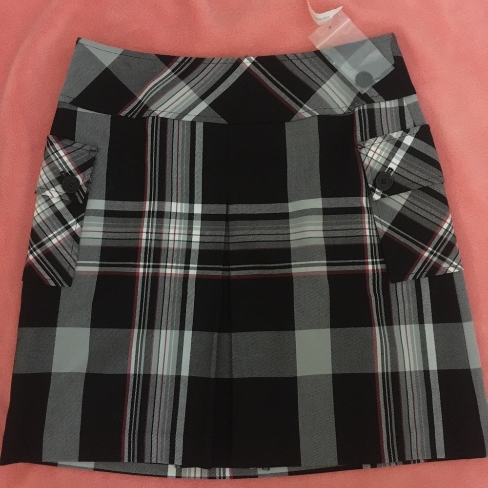 Pleated designer skirt